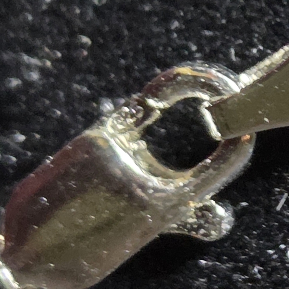 Classy Diamond Graduating Sterling Silver Necklace - Picture 8 of 8